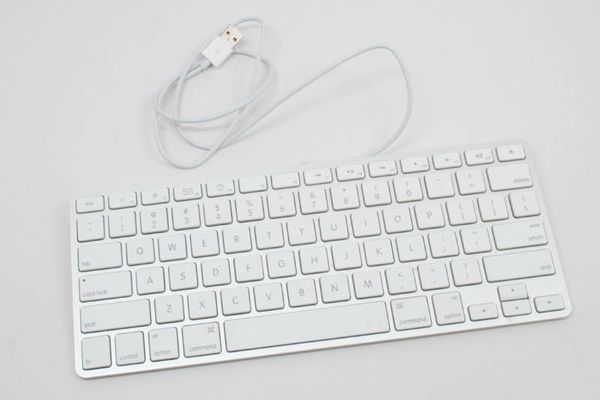 White Apple Keyboard 109 Keys A1048 DIY Parts replacement Mac